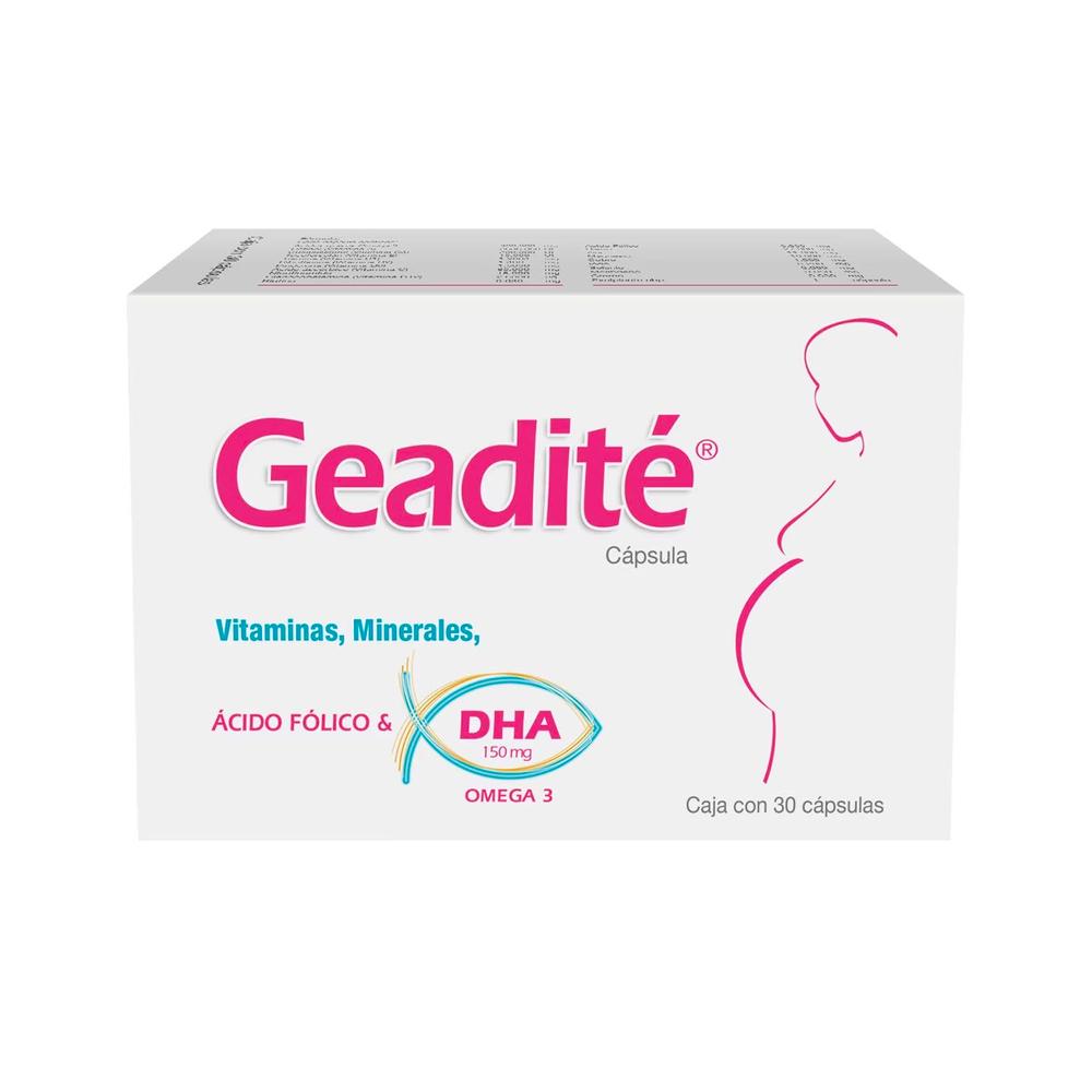 Suplemento Alimenticio Geadité 30 Cápsulas de 150 Mg