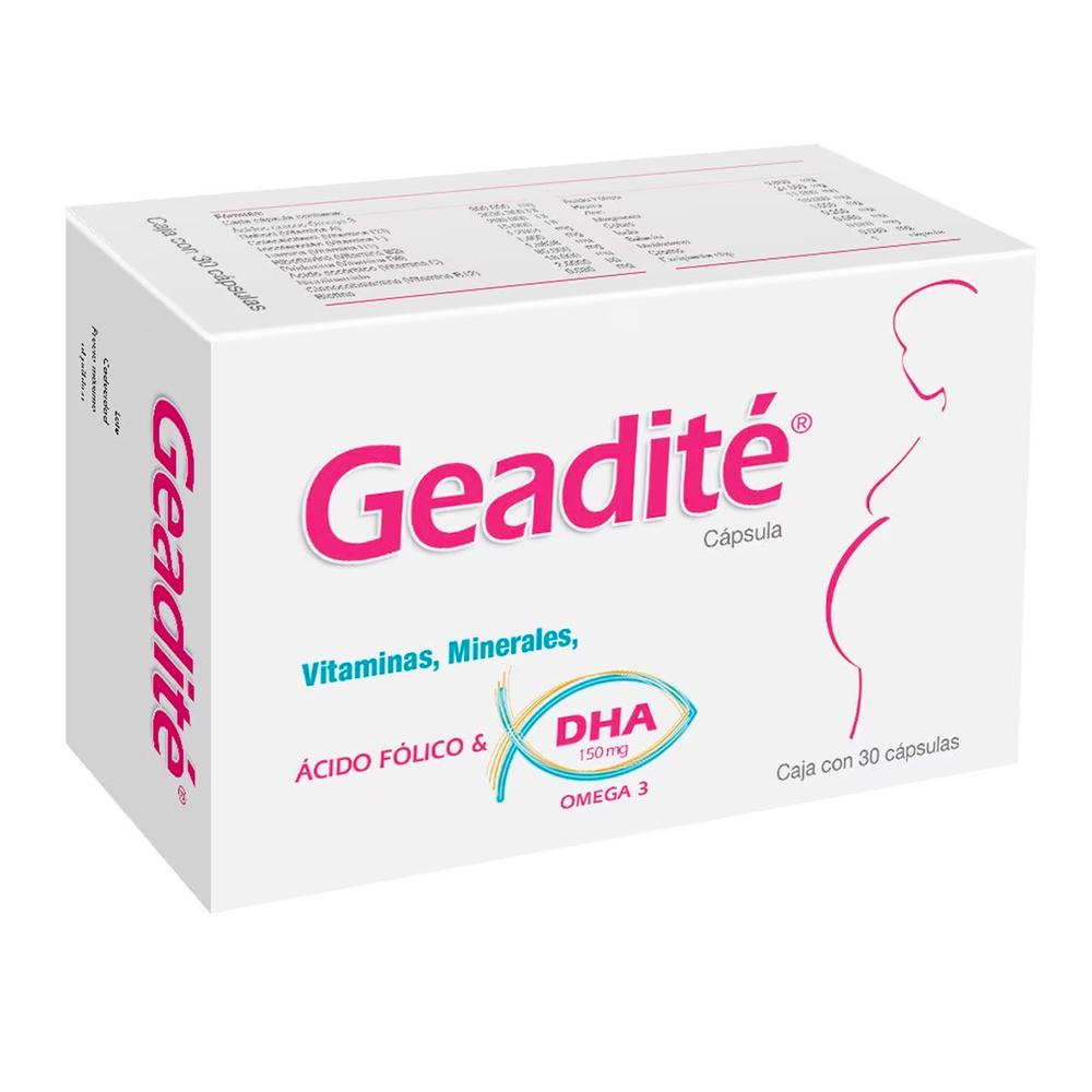 Foto 4 pulgar | Suplemento Alimenticio Geadité 30 Cápsulas de 150 Mg