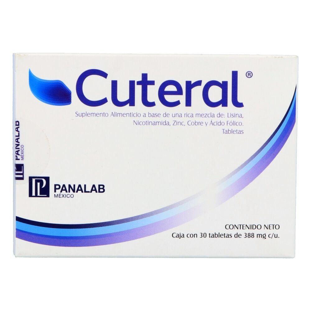 Foto 3 pulgar | Suplemento Alimenticio Cuteral 30 Tabletas
