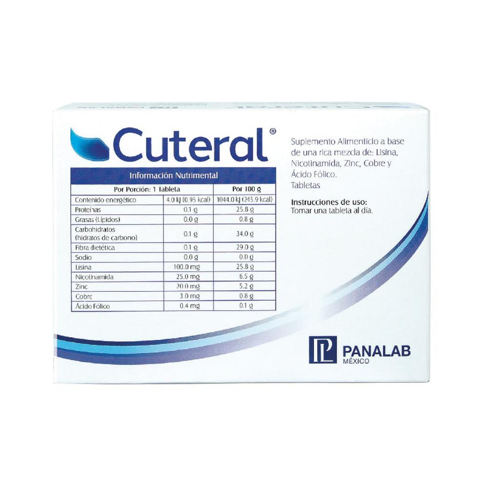 Foto 3 | Suplemento Alimenticio Cuteral 30 Tabletas