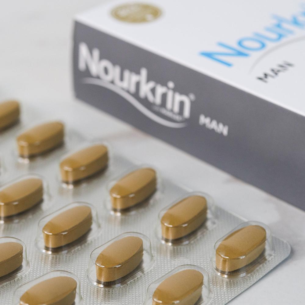 Foto 4 pulgar | Suplemento Alimenticio Nourkrin Man 60 Tabletas de 600 Mg