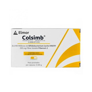 Foto 1 | Suplemento Alimenticio Colsimb Simbiótico 15 Cápsulas