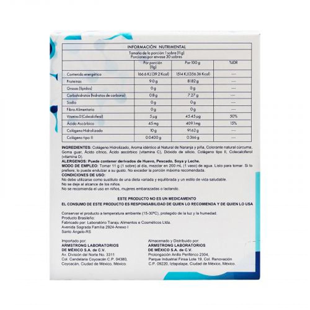 Foto 3 | Suplemento Alimenticio Tesiflex Duo 30 Sobres de 11 g
