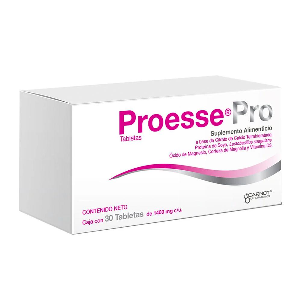 Foto 3 pulgar | Suplemento Alimenticio Proesse Pro 30 Tabletas