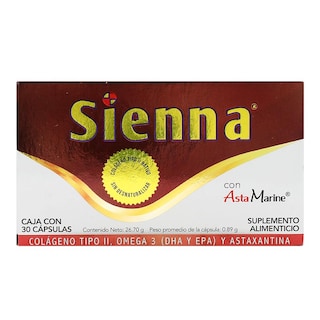 Foto 1 | Suplemento Alimenticio Sienna 30 Cápsulas