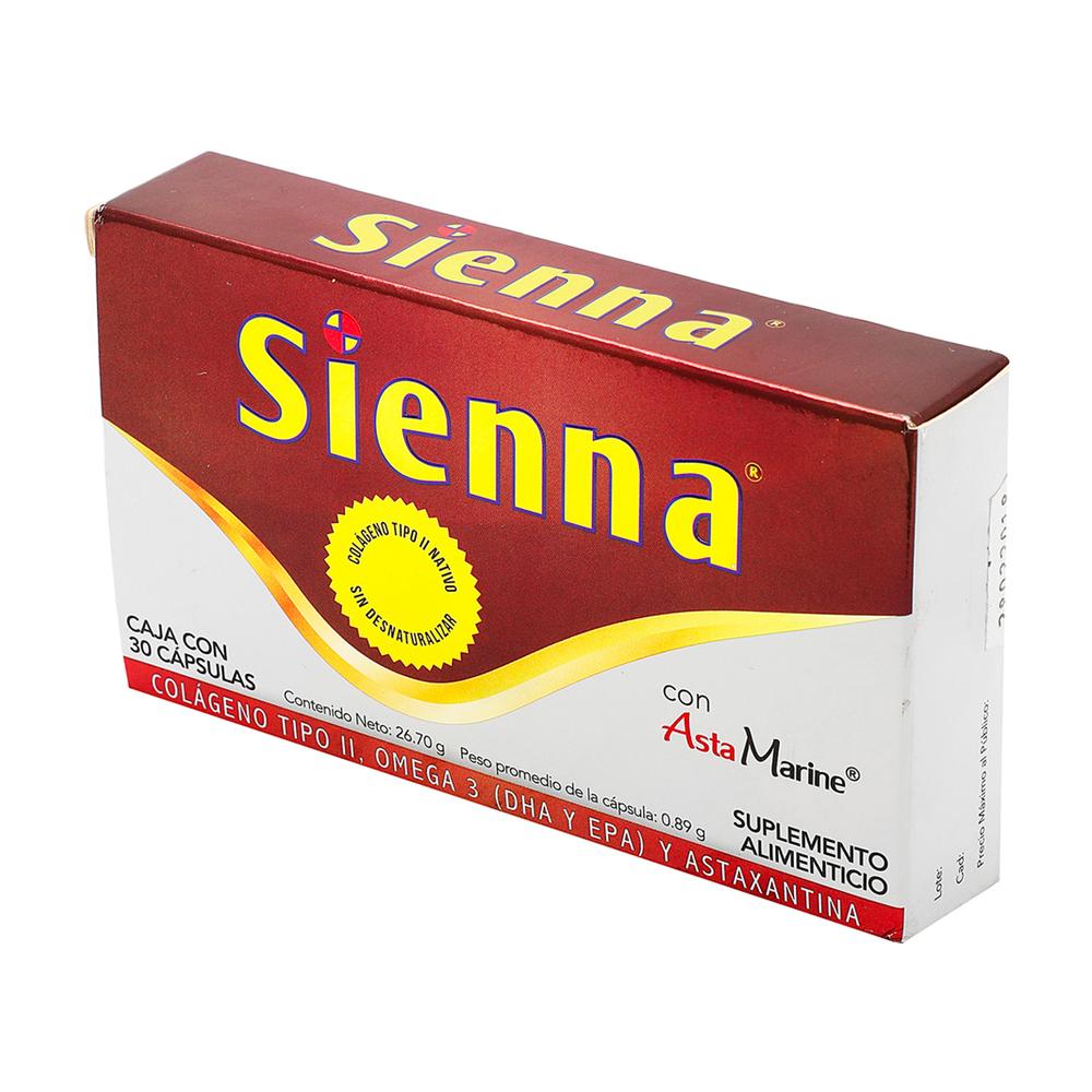 Foto 2 | Suplemento Alimenticio Sienna 30 Cápsulas