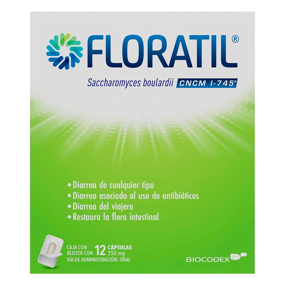 Foto 3 pulgar | Suplemento Alimenticio Floratil 12 Cápsulas de 250 mg