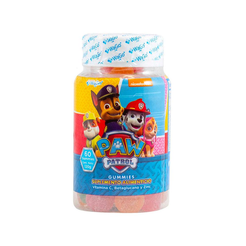 Suplemento Alimenticio Paw Patrol Gummies 120 G