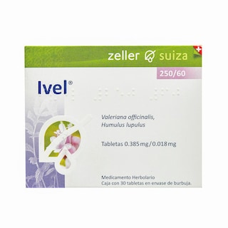 Foto 1 | Medicamento Herbolario Ivel 250 MG 30 Tabletas
