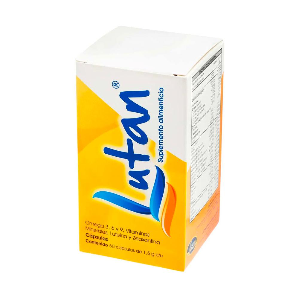 Foto 4 pulgar | Suplemento Alimenticio Lutan 60 Cápsulas