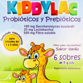 Foto 3 | Suplemento Alimenticio Kiddylac Sabor Vainilla 6 Sobres