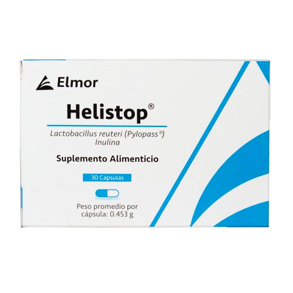 Foto 2 pulgar | Suplemento Alimenticio Helistop Probióticos 30 Cápsulas