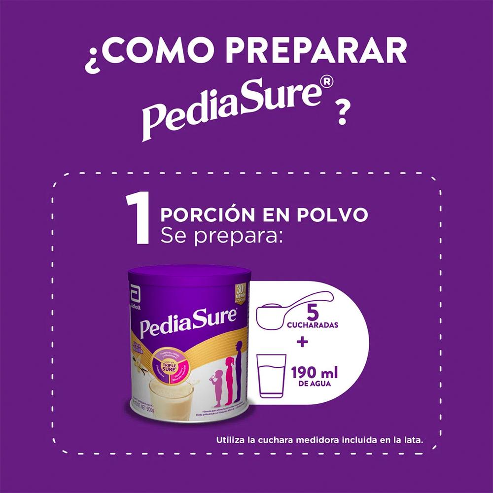 Foto 3 | Suplemento Alimenticio Pediasure Vainilla 400 G