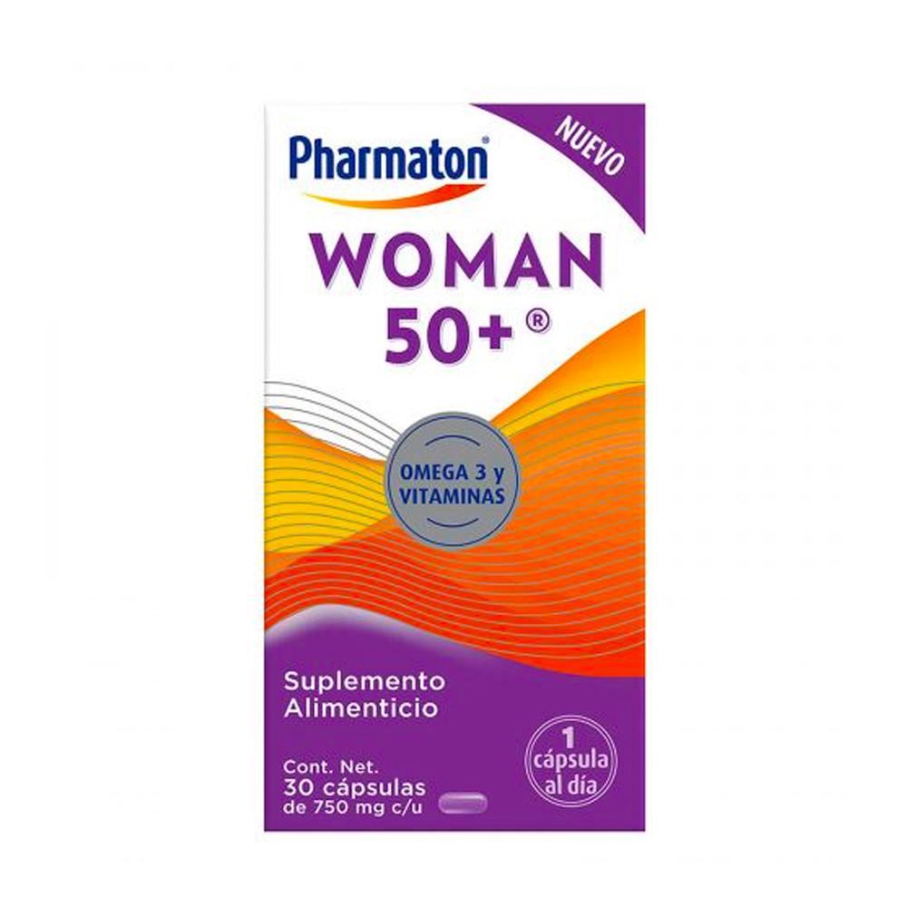 Foto 2 pulgar | Suplemento Alimenticio Pharmaton Woman 50+ 30 Cápsulas