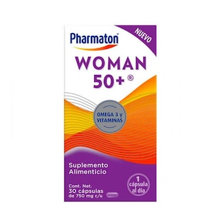 Foto 1 | Suplemento Alimenticio Pharmaton Woman 50+ 30 Cápsulas