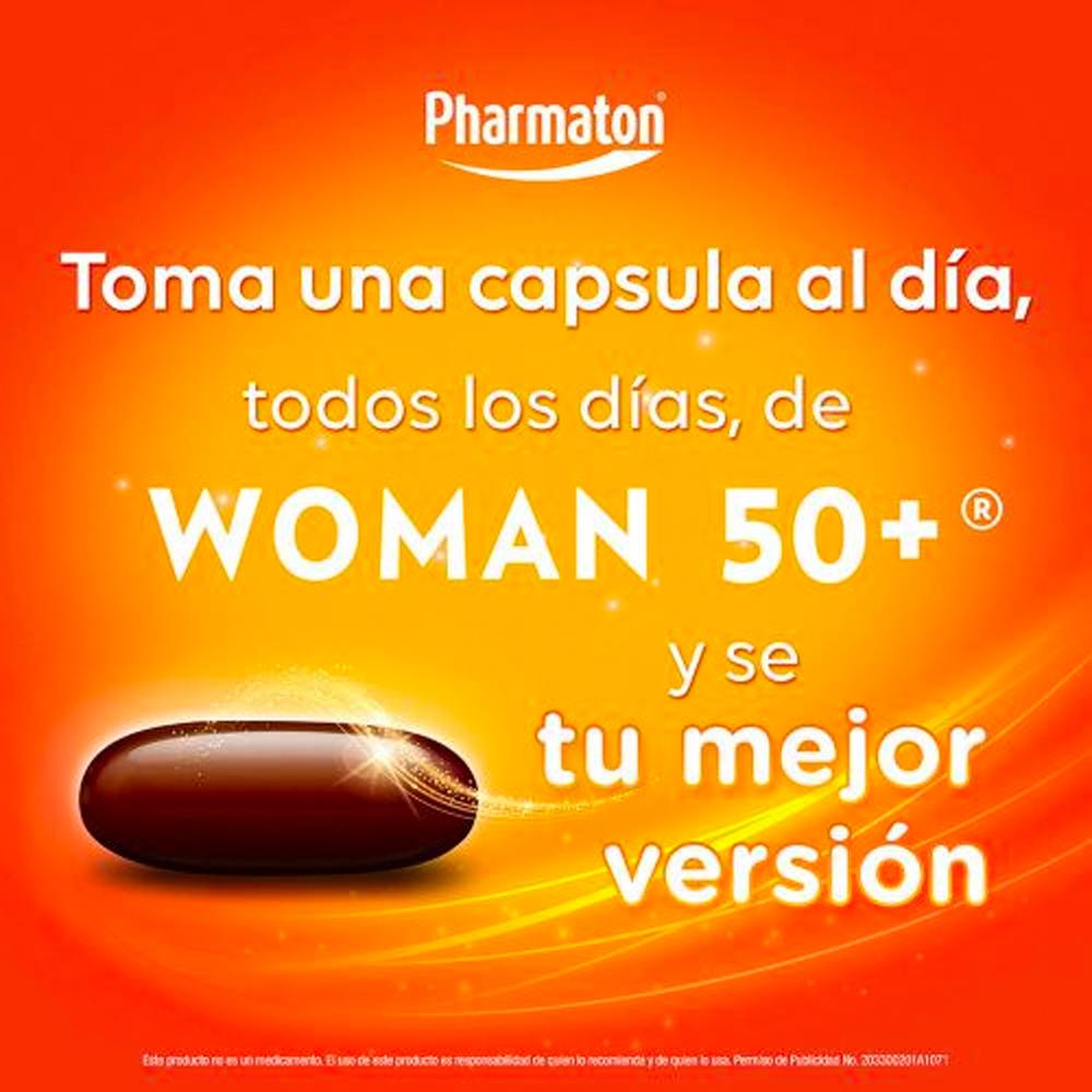 Foto 4 pulgar | Suplemento Alimenticio Pharmaton Woman 50+ 30 Cápsulas