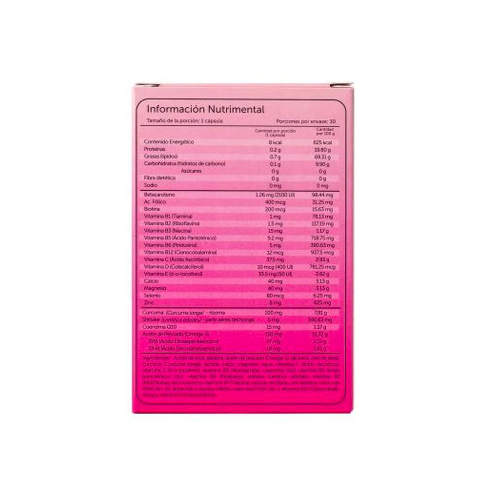 Foto 3 | Suplemento Alimenticio Evervital Women 30 Cápsulas