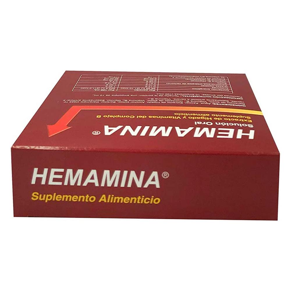 Foto 3 | Suplemento Alimenticio Hemamina 10 Ampolletas de 10 ml