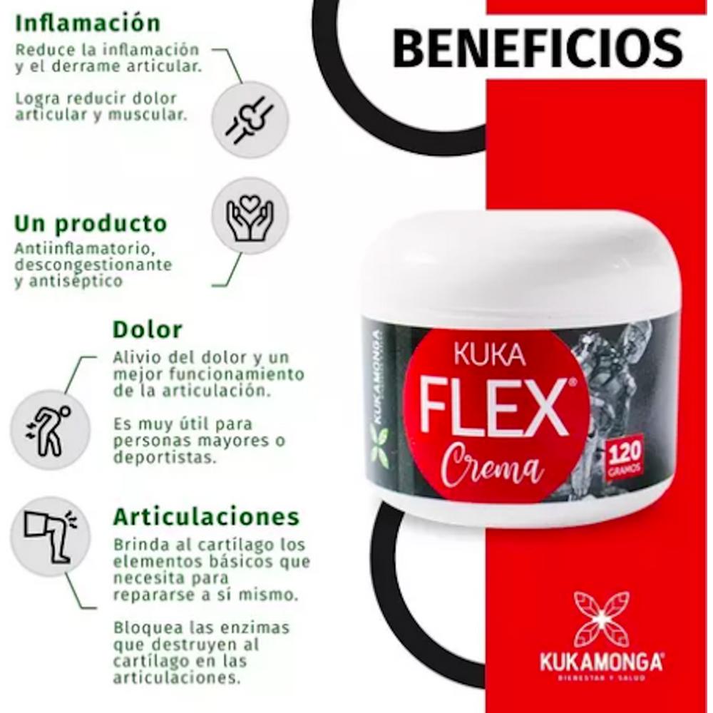 Foto 7 pulgar | Paquete Kukaflex y Crema Kukamonga Forte 2 Piezas