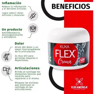 Foto 6 | Paquete Kukaflex y Crema Kukamonga Forte 2 Piezas