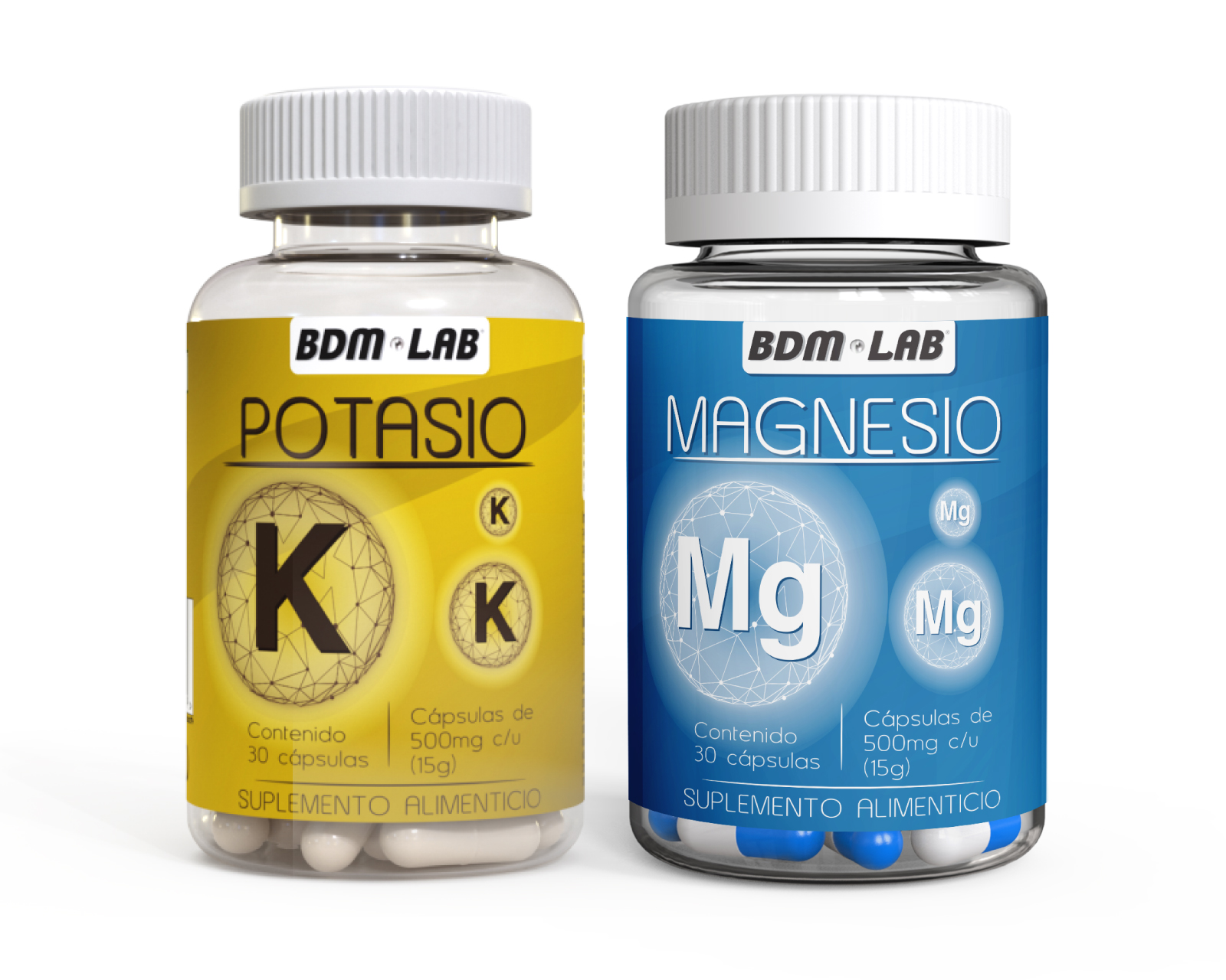 Foto 1 | Suplemento Alimenticio Pack Potasio y Magnesio - Bdm Lab