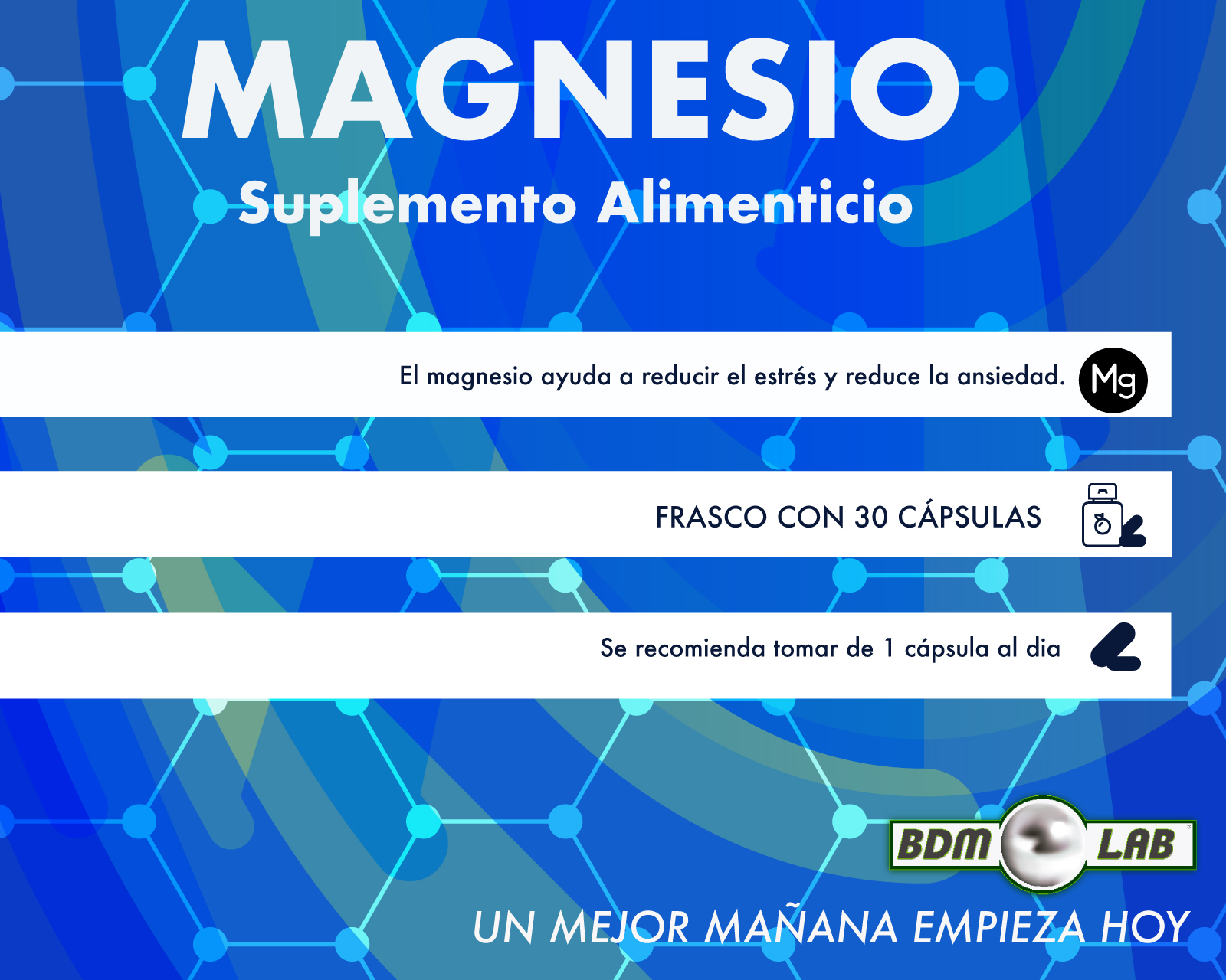 Foto 3 pulgar | Suplemento Alimenticio Pack Potasio y Magnesio - Bdm Lab