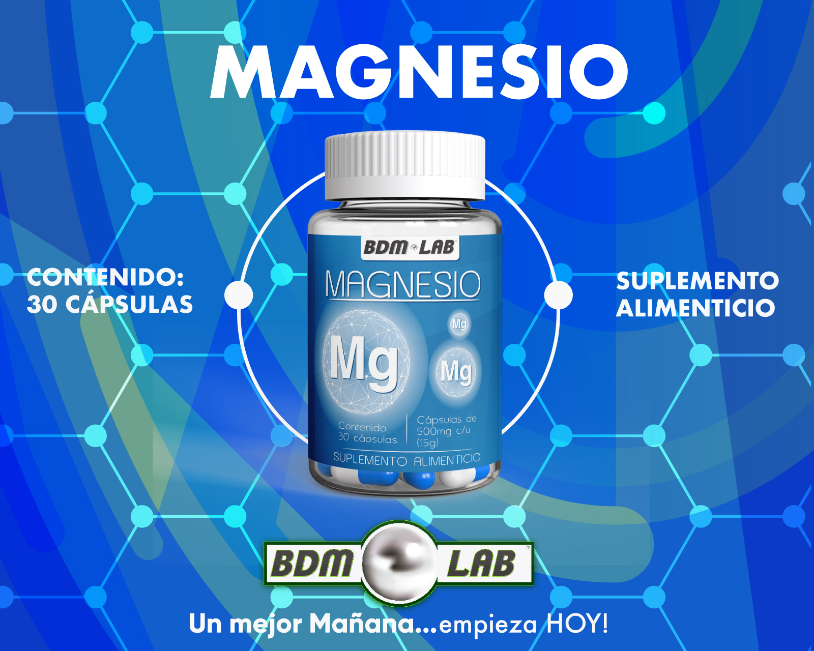 Foto 4 pulgar | Suplemento Alimenticio Pack Potasio y Magnesio - Bdm Lab