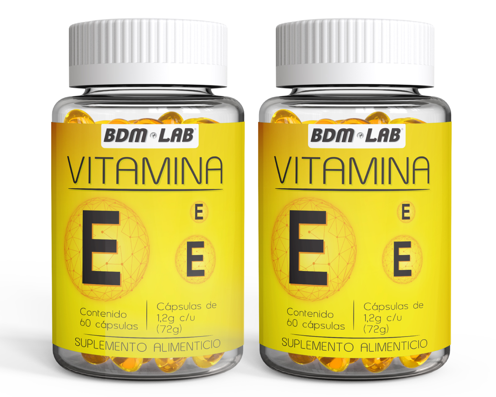 Foto 2 pulgar | Suplemento Alimenticio Pack 2 Pzas Vitamina E - Bbm Lab