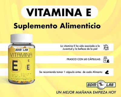Foto 2 | Suplemento Alimenticio Pack 2 Pzas Vitamina E - Bbm Lab