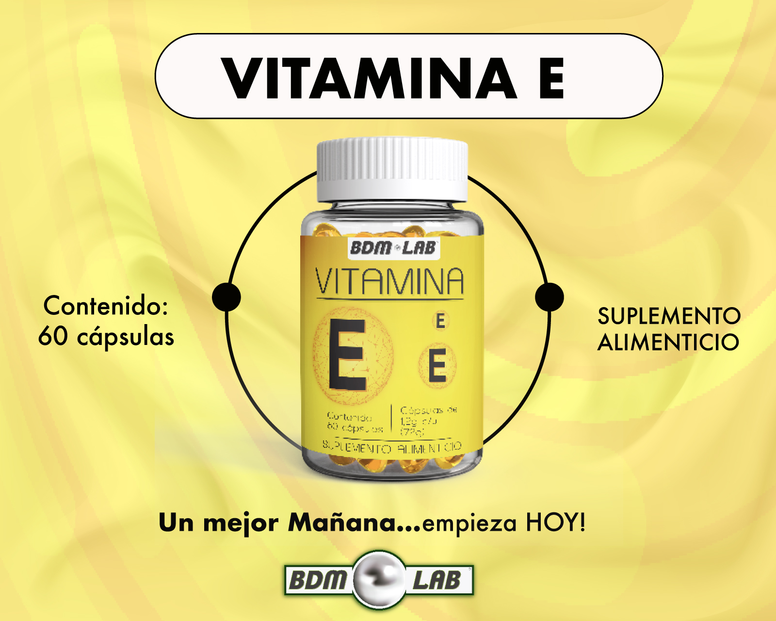Foto 4 pulgar | Suplemento Alimenticio Pack 2 Pzas Vitamina E - Bbm Lab