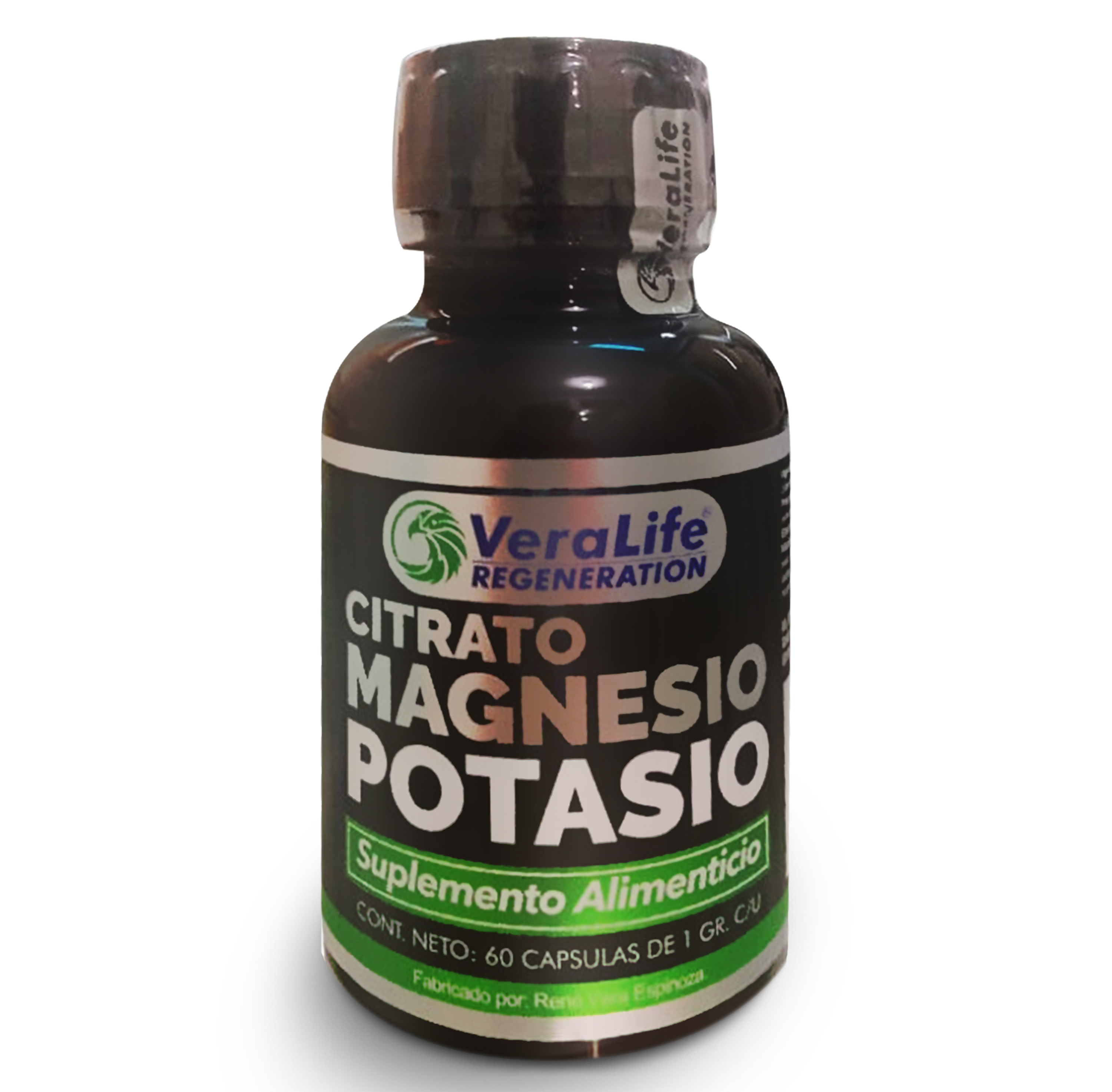 Foto 1 | Citrato Potasio Y Magnesio - 60caps - 1gr - Veralife