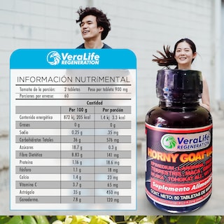 Foto 3 | Multivitaminico Con L-arginina - 60 Tabletas - 900 Mg