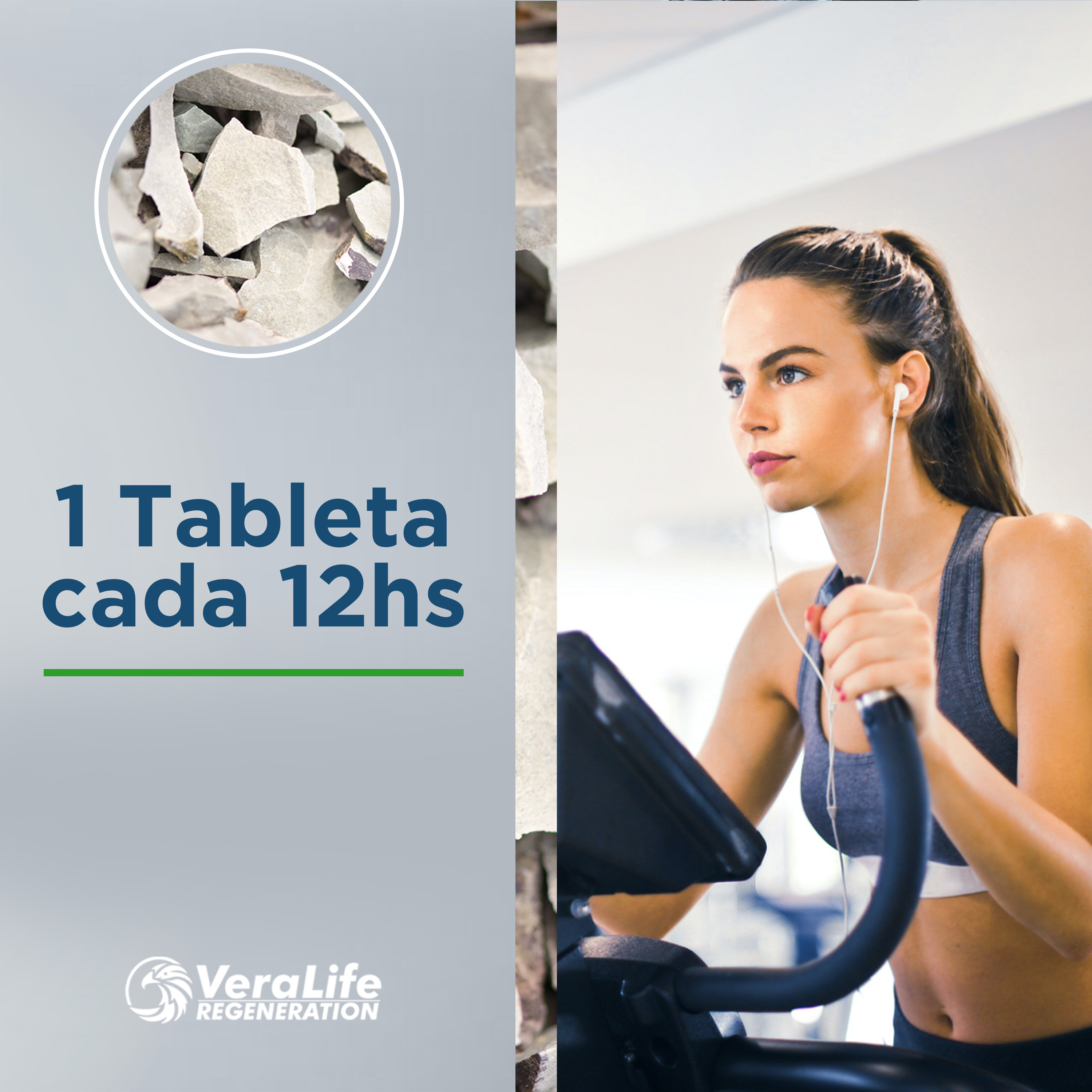 Foto 5 pulgar | Zeolita Con Curcuma - 60 Tab – Multivitaminico - Veralife
