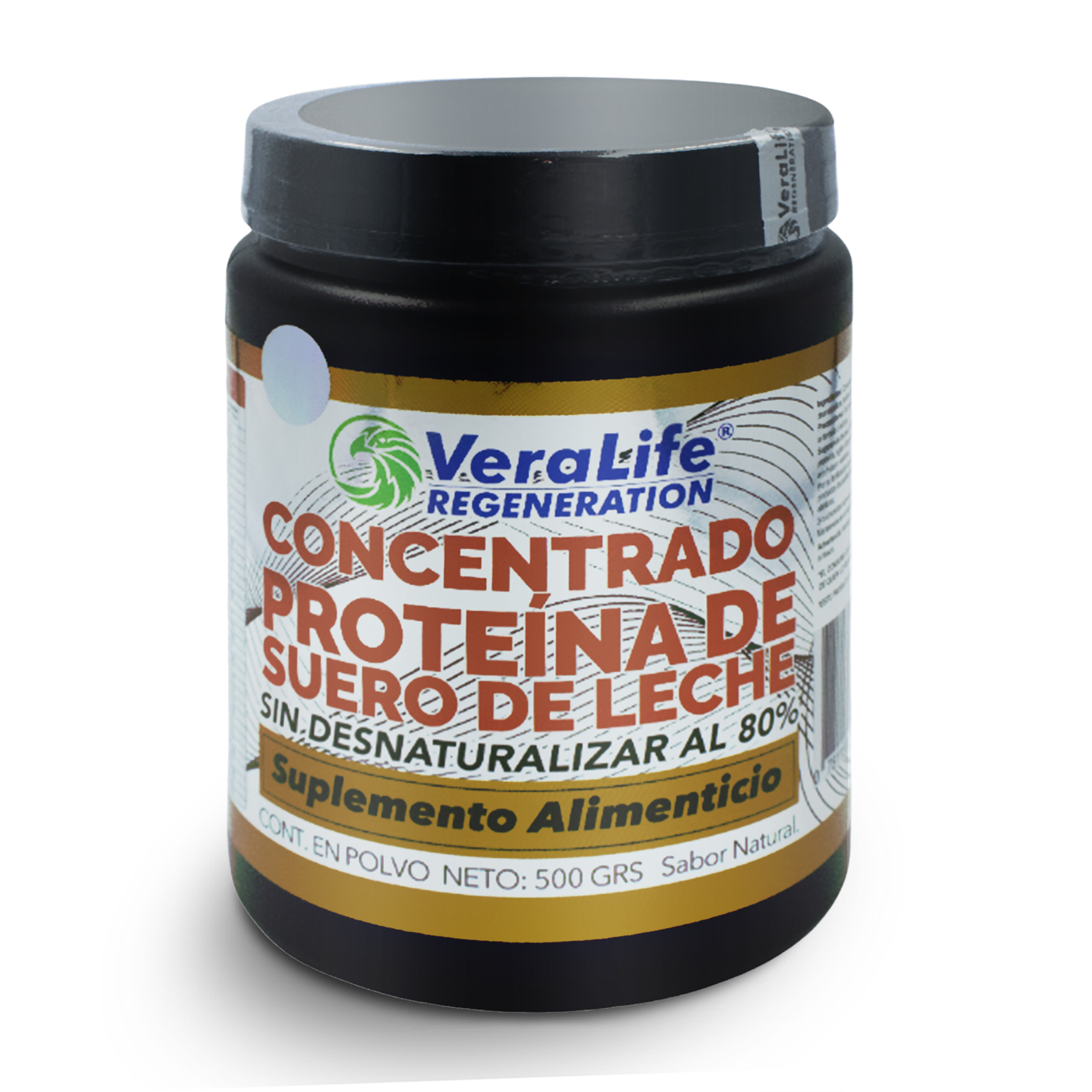 Foto 2 pulgar | Proteína Suero De Leche Concentrado - 500 Gr - Veralife