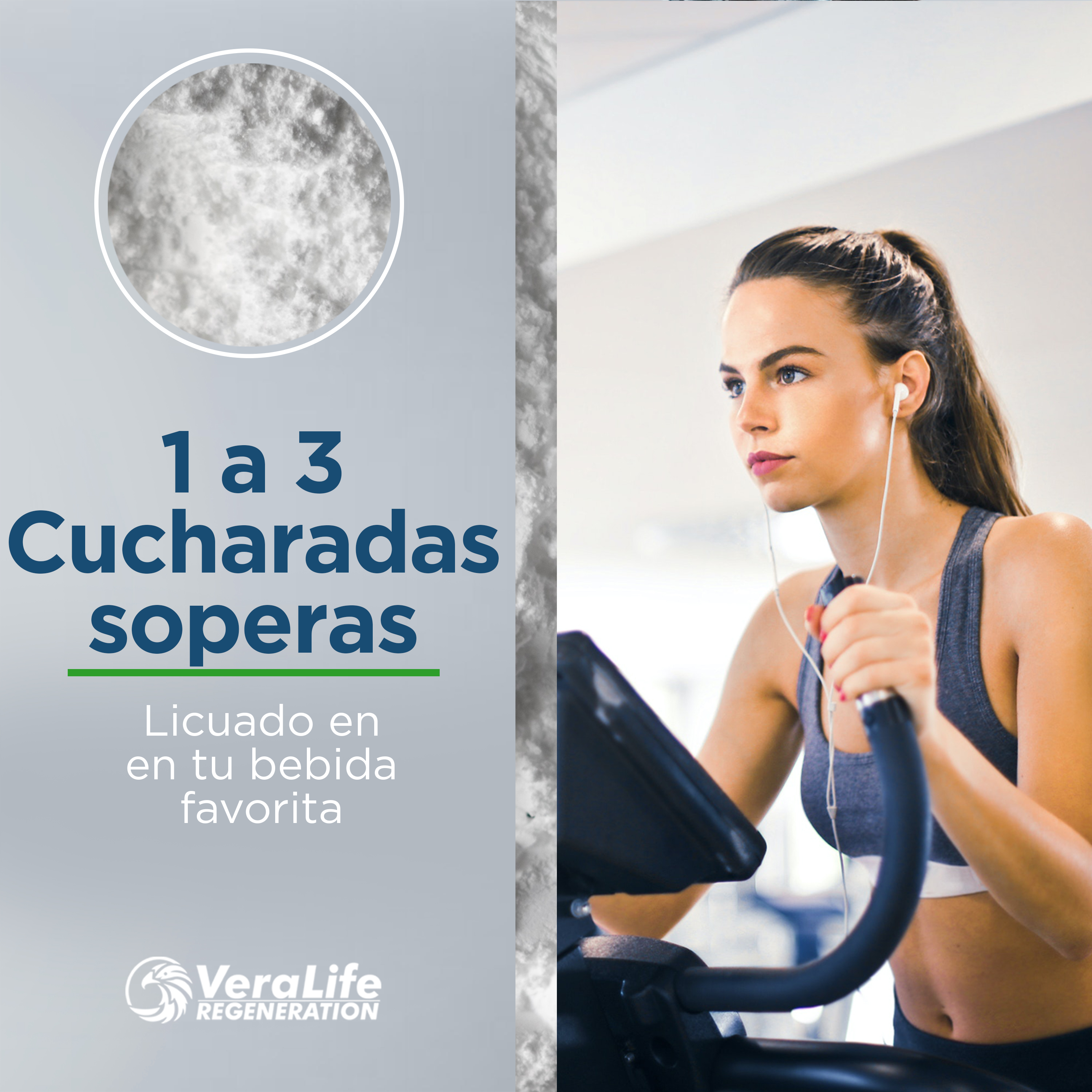 Foto 5 | Proteína Suero De Leche Concentrado - 500 Gr - Veralife