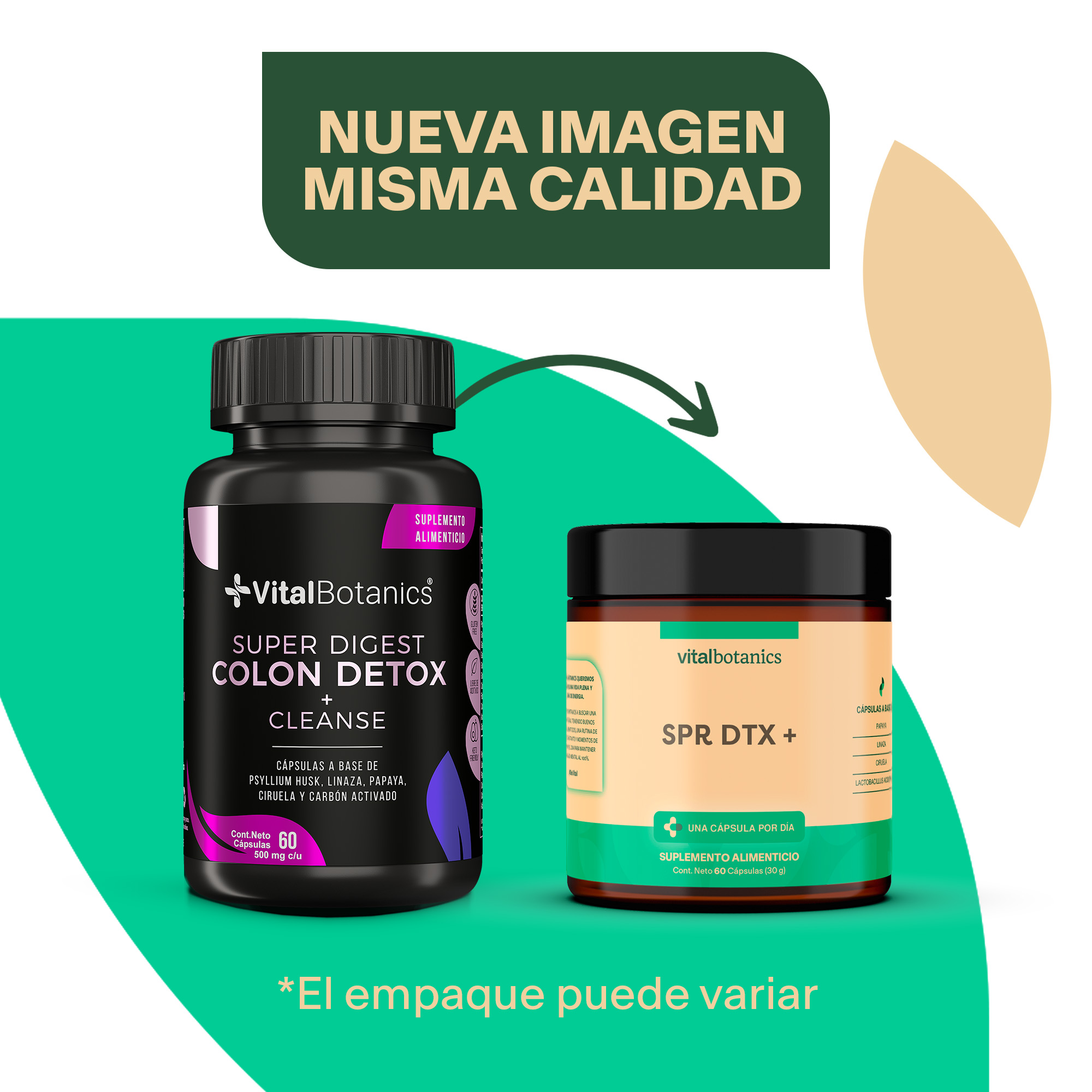 Foto 3 pulgar | Super Digest Colon Detox + Cleanse 60 Cápsulas