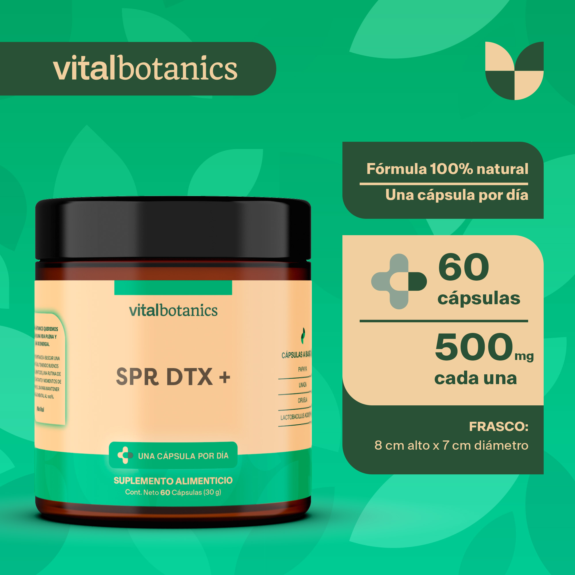 Foto 5 pulgar | Super Digest Colon Detox + Cleanse 60 Cápsulas