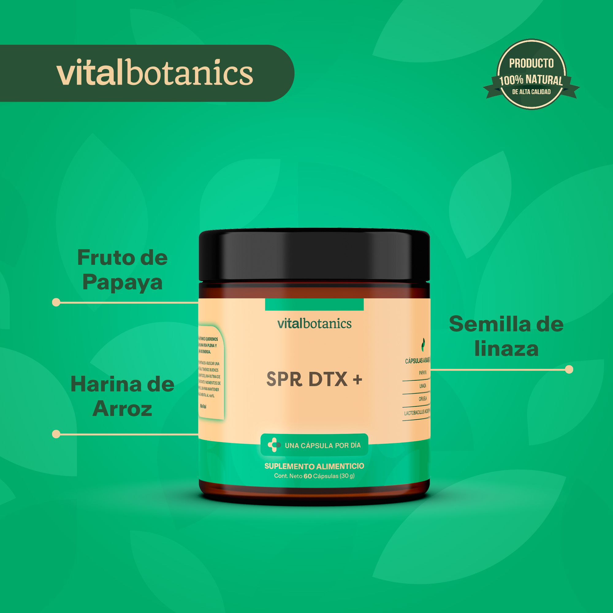 Foto 6 pulgar | Super Digest Colon Detox + Cleanse 60 Cápsulas