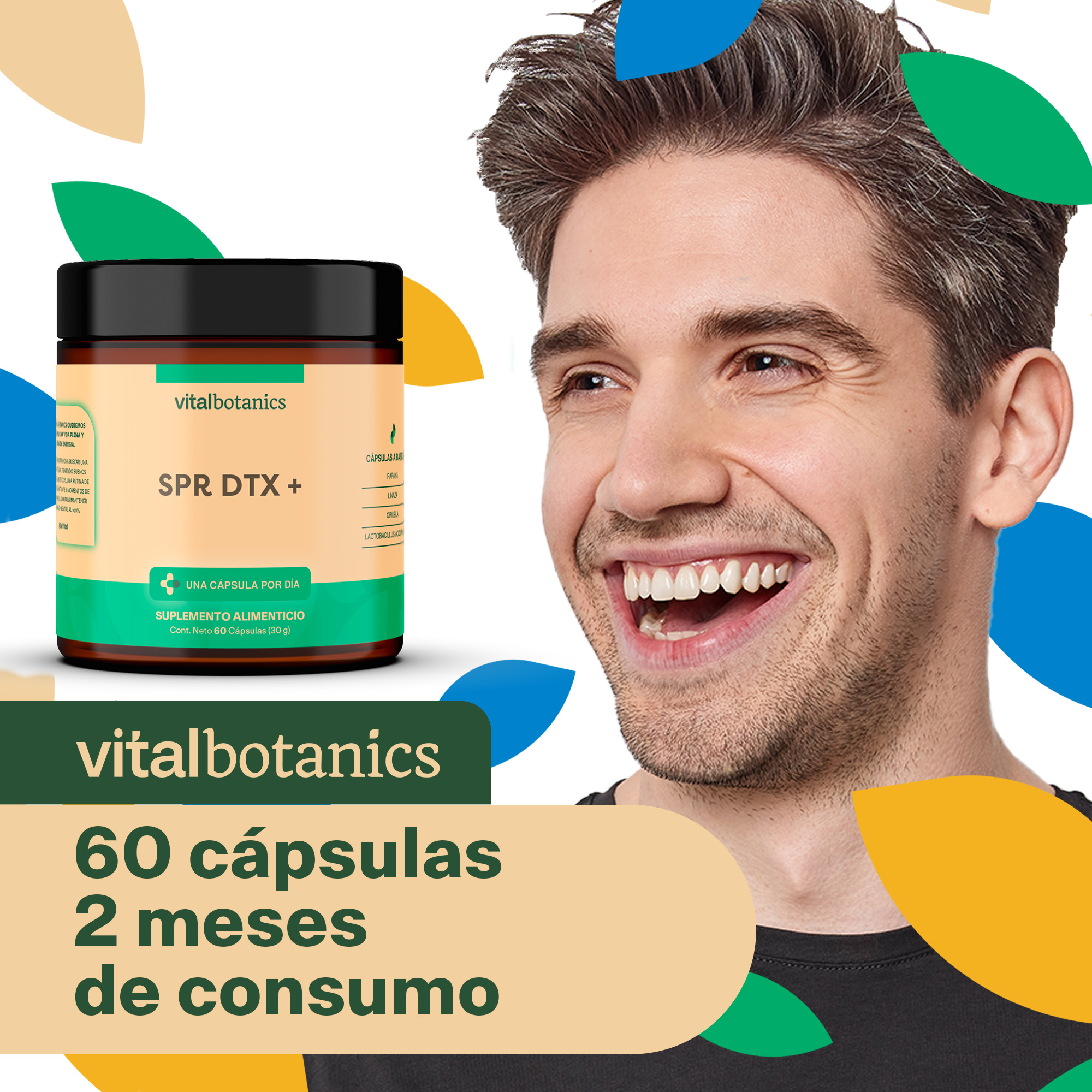 Foto 7 pulgar | Super Digest Colon Detox + Cleanse 60 Cápsulas