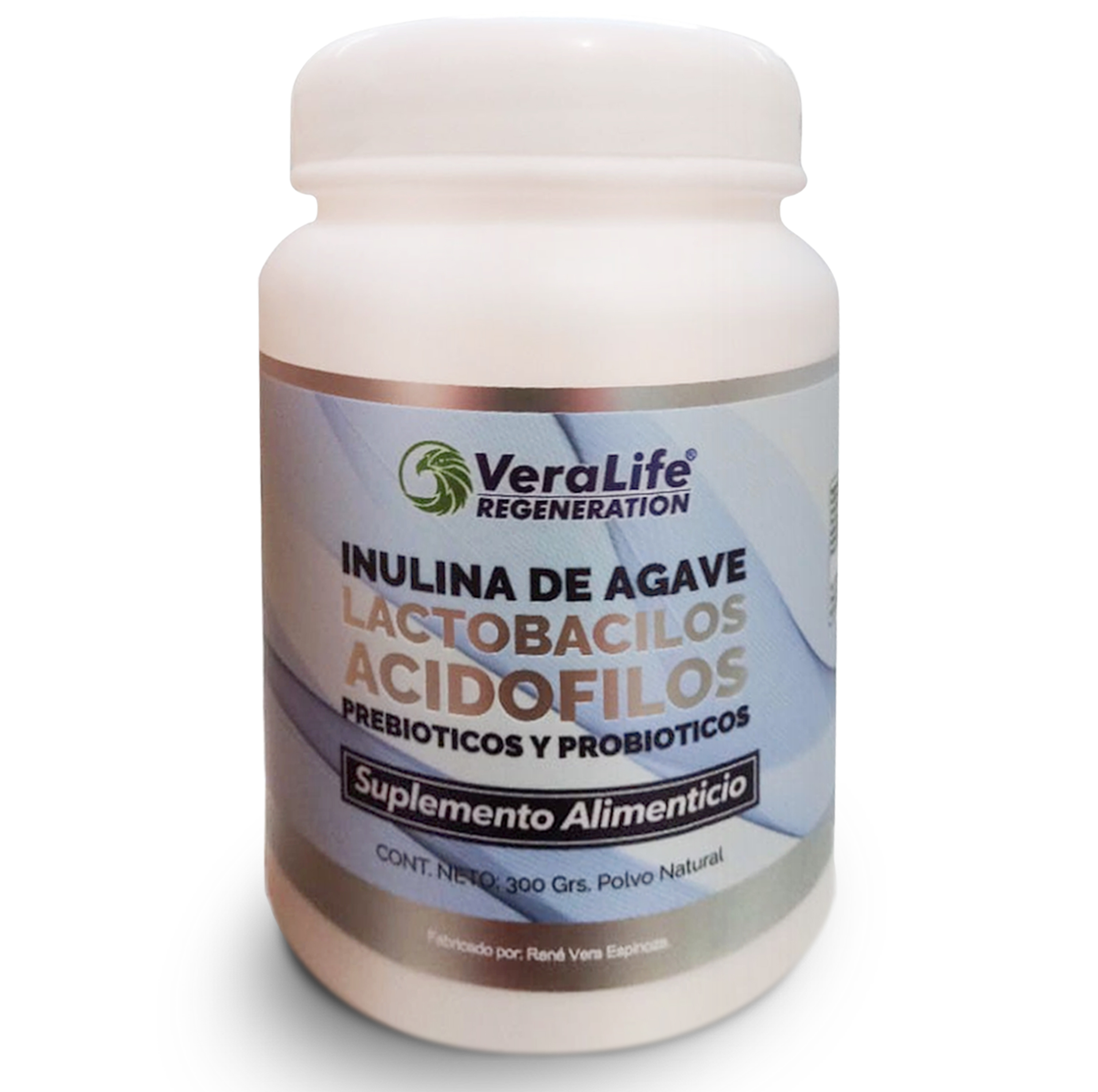 Inulina De Agave En Polvo 330gr - Multivitaminico - Veralife