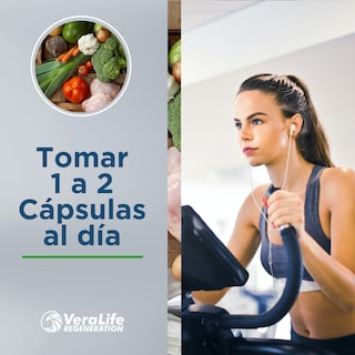 Foto 5 | Multivitaminico Con L-triptofano - 60 Caps 800mg - Veralife