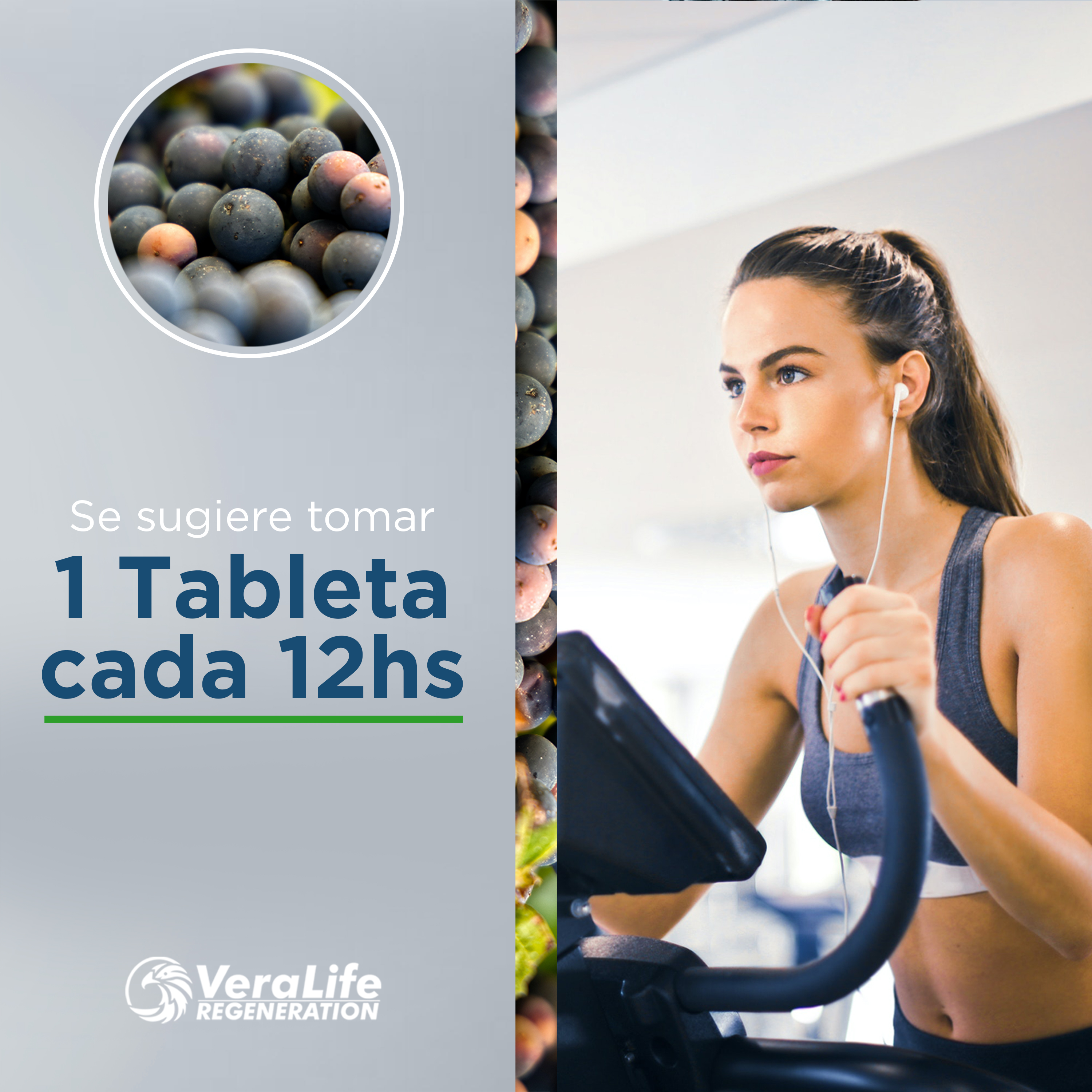 Foto 6 pulgar | Resveratrol Y Lecitina De Girasol- 60 Tabletas - Veralife