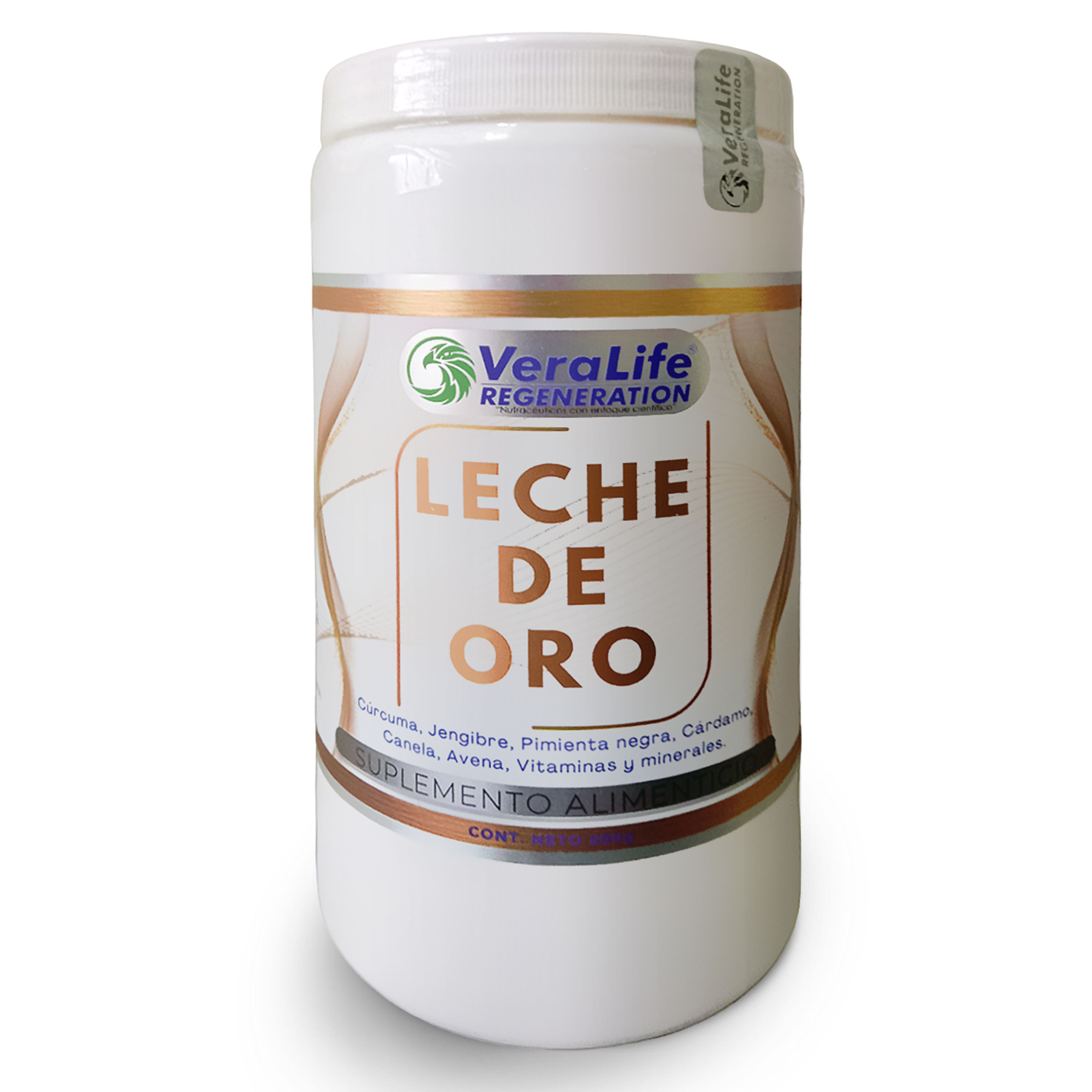 Foto 2 pulgar | Multivitaminico Con Curcuma Y Jengibre - 500gr - Veralife
