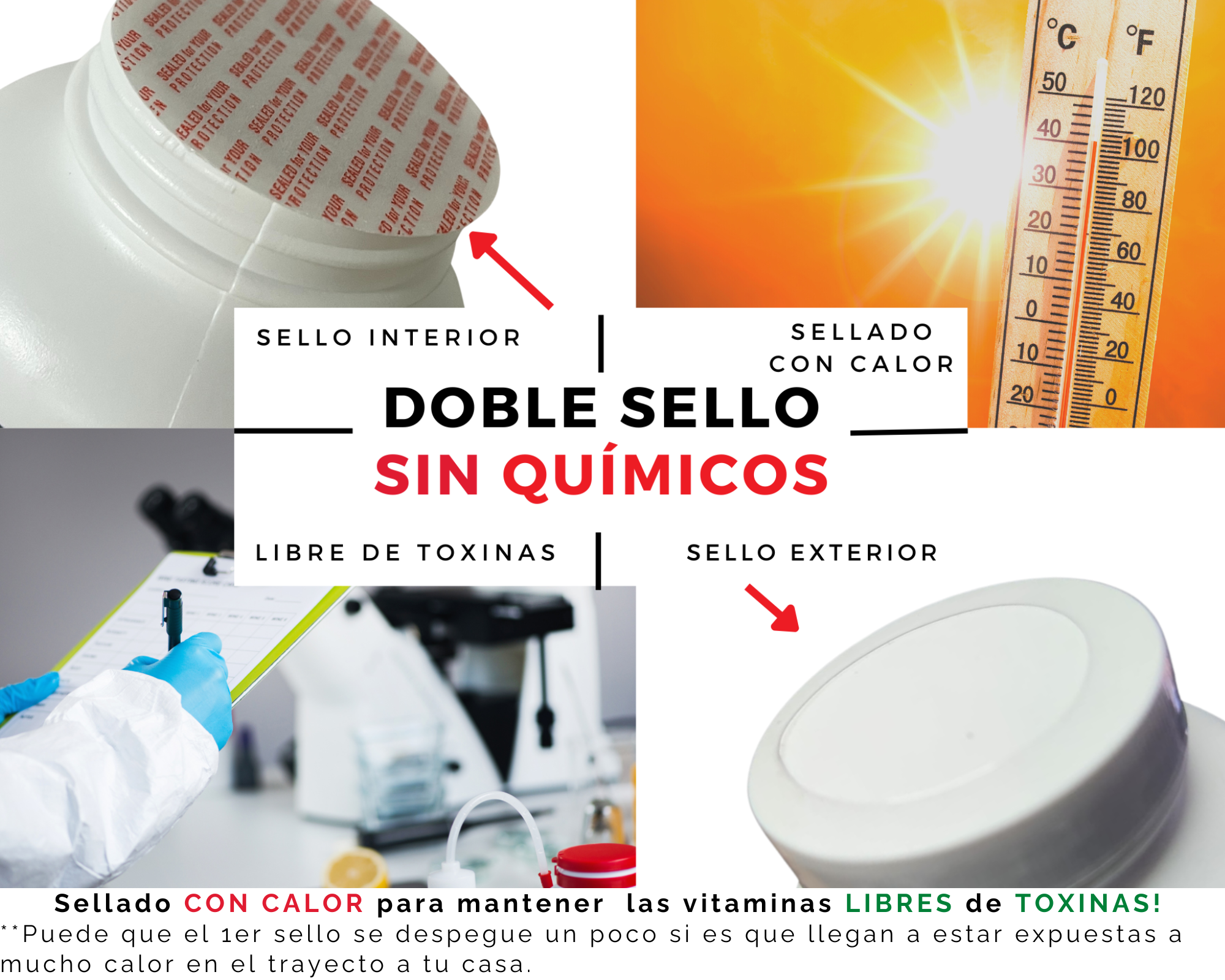 Foto 6 | Colágeno Hidrolizado B Health B Natural 100% Natural  sin Azúcar 180 Cápsulas