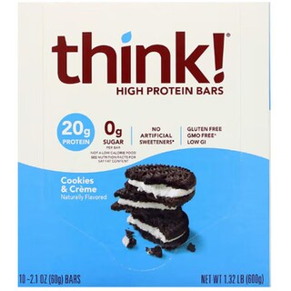 Foto 1 | Barra de Proteína Think Protein Bar 10 Barras 20gr