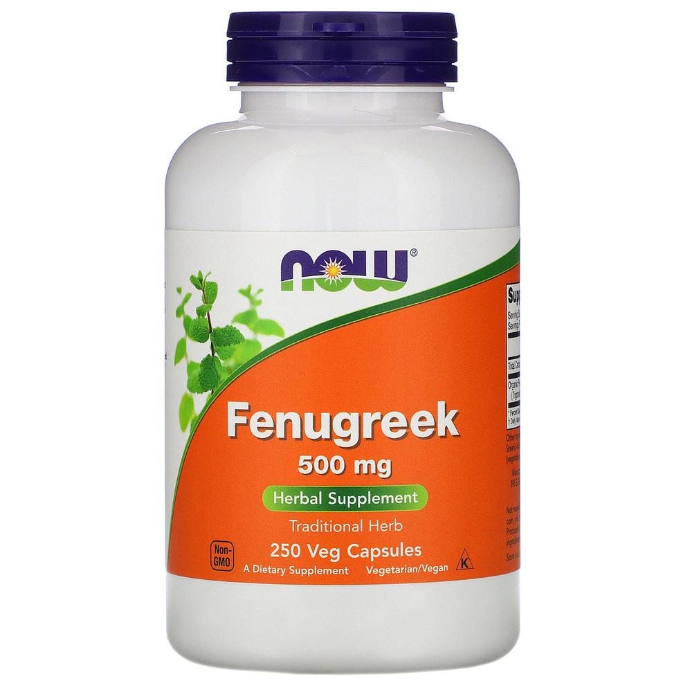 Fenogreco Now Fenugreek 500 Mg 250 Cápsulas