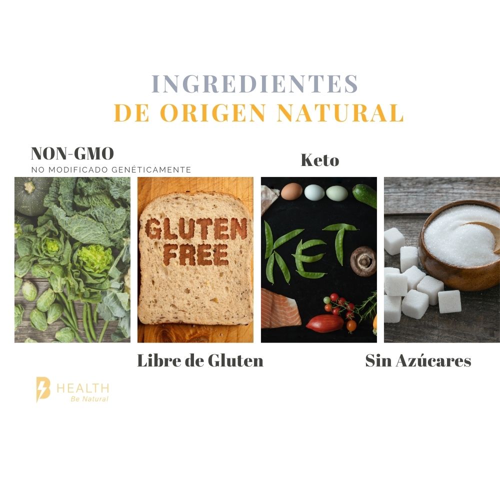 Foto 5 | Suplemento Alimenticio Citrato de Potasio B Health B Natural 100% Natural sin Azúcar 240 Cápsulas Frasco Blanco