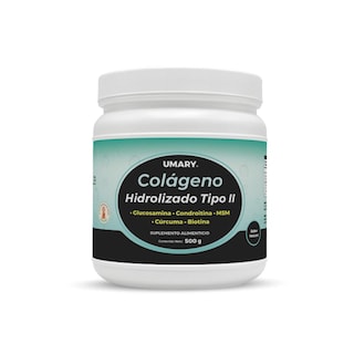 Foto 2 | Colágeno Hidrolizado Tipo Ii Polvo con Biotina Umary 500gr 2 Piezas