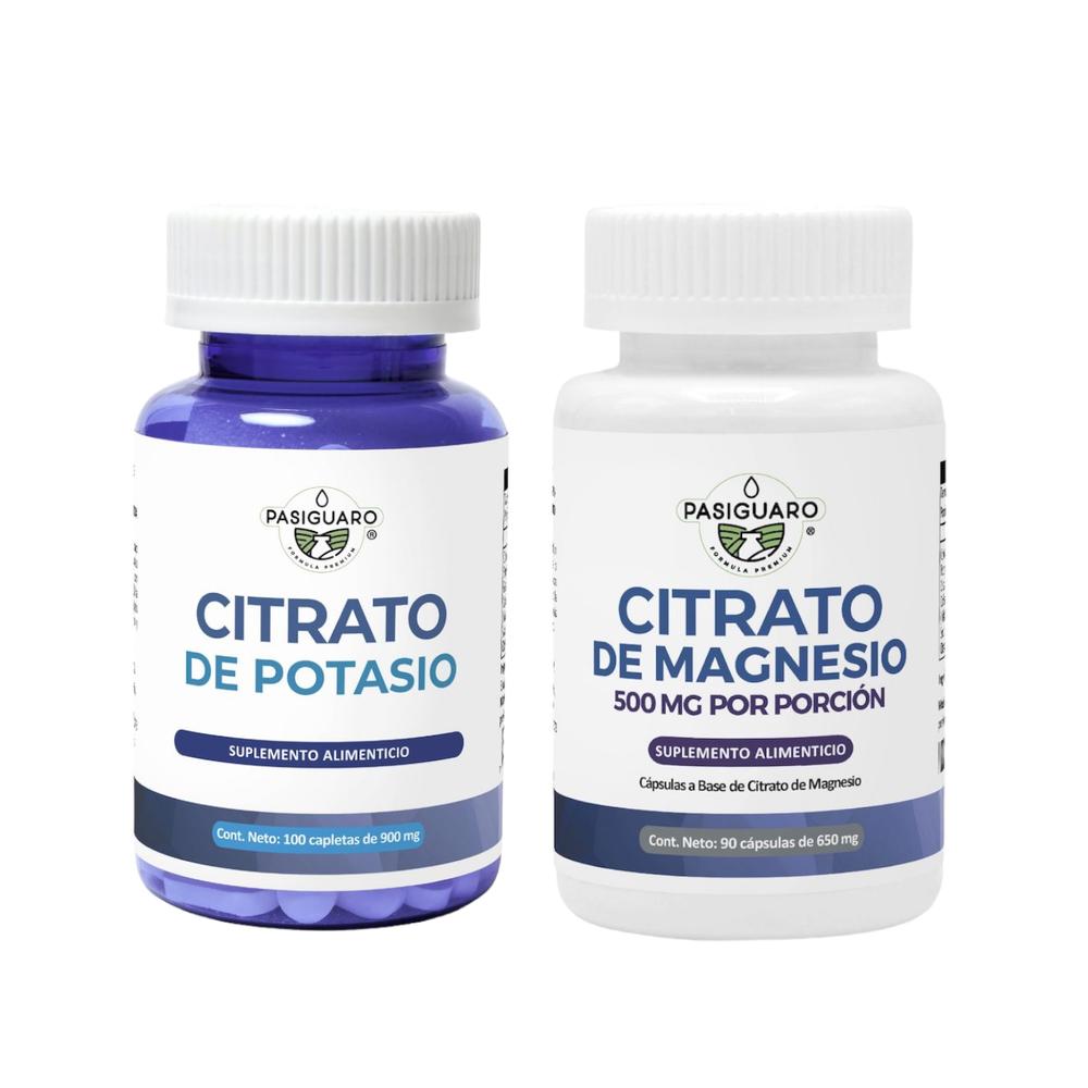 Citrato de Potasio y Mangesio Pasiguaro 2 Piezas