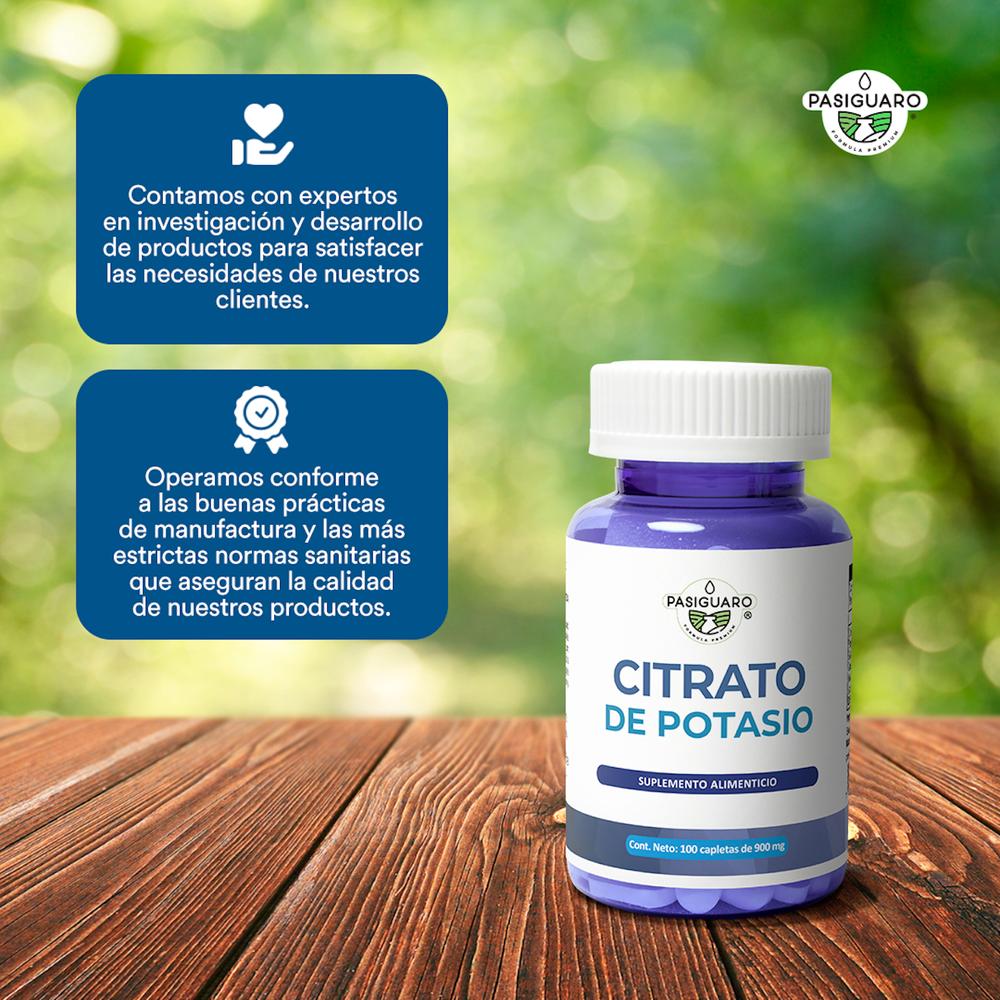 Foto 5 pulgar | Citrato de Potasio y Mangesio Pasiguaro 2 Piezas